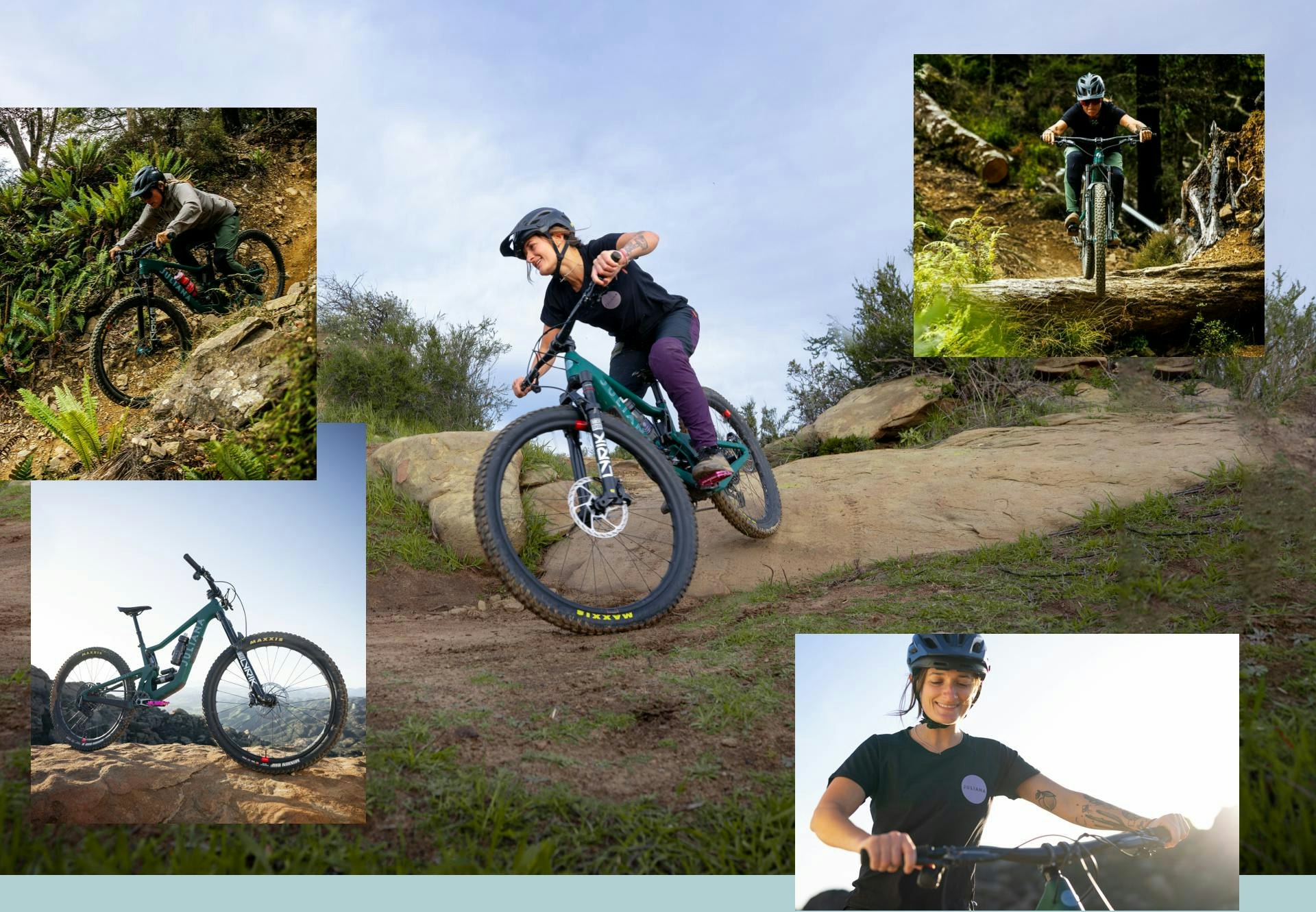 Juliana Bicycles Roubion MX full suspension women's mountain bike
